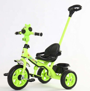 Das neueste Kinder Dreirad <span class=keywords><strong>3</strong></span> Rad Indoor Outdoor Kinder Dreirad mit Schubstange Baby Dreirad Kinder Triciclo Fahrt auf Autos pielzeug - Product Image 3