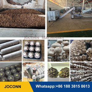 Machine d'emballage de substrat de champignons de bonne qualité, type manchon, avec conception combinée vis sans fin et barillet, et machine de scellage - Product Image 6