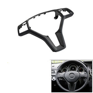 Cadre de <span class=keywords><strong>volant</strong></span> de voiture chromé Gary pour <span class=keywords><strong>Mercedes</strong></span> pour Benz <span class=keywords><strong>Classe</strong></span> <span class=keywords><strong>C</strong></span> E CLA pour style AMG - Product Image 3