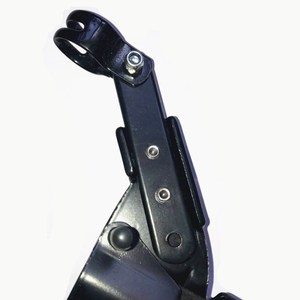 Béquille latérale en alliage d'aluminium pour vélo, support réglable noir de 32 à 40 cm pour VTT - Product Image 2