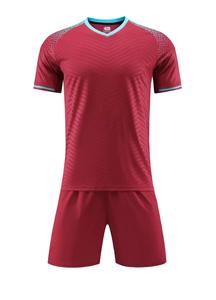 OEM Comfortable Soccer Jersey Sports Wear Set Automat isiertes Schneiden Online-Verkauf - Product Image 5