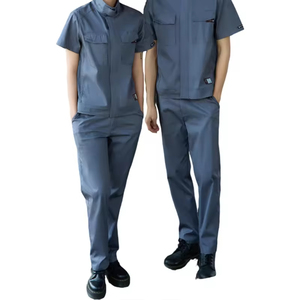 Construcción personalizada Durable al aire libre Fábrica Ropa DE TRABAJO Caldera Traje Soldadura Uniforme general - Product Image 3