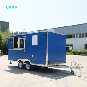 Camion de nourriture populaire CAMP remorque magasin mobile entièrement équipé sur roues camion de nourriture cuisine sandwich boulangerie pizza magasin d'alimentation - Product Image 3