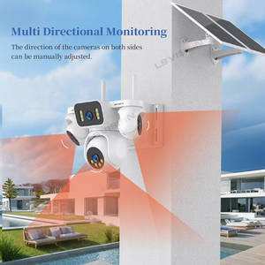 كاميرا LS VISION AOV 4G LTE الشمسية كاميرا 8 ميجابكسل بأربع عدسات 12 × تكبير كاميرا أمان خارجية-تسجيل AOV تتبع تلقائي للحركة البشرية - Product Image 5
