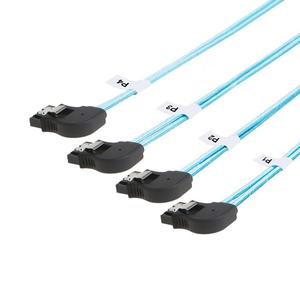 Câble adaptateur Mini SAS HD SFF-8644 vers 4 ports SATA 7 broches femelle pour <span class=keywords><strong>disque</strong></span> <span class=keywords><strong>dur</strong></span>, câble de serveur 2 Gbps - Product Image 4