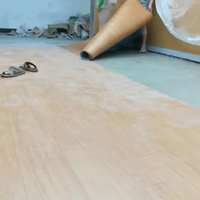 Rollo de Suelo Vinílico de PVC Ecológico, Impermeable, Antideslizante, con Diseño de Madera para Cocina, Sala de Estar, Hoteles, Hospitales, Escuelas, Gimnasios, 5 Años de Garantía