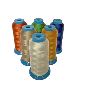 Guangzhou Stocklots Fournir 210D/3 300D/3 Trois Plis Haute Ténacité Robuste Filament Polyester Fil À Coudre pour Sac De Ceinture - Product Image 2