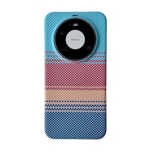 Nouvelle coque de téléphone magnétique en fibre de carbone pour Huawei Mate 80 Pro Max Mate 70 Mate 60, charge sans fil, coque rigide de protection - Product Image 1