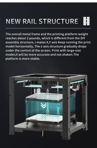 Imprimante 3D industrielle QIDI I-mates en gros, grande machine d'impression 260*200*200mm, imprimante 3D QIDI grande taille - Product Image 6