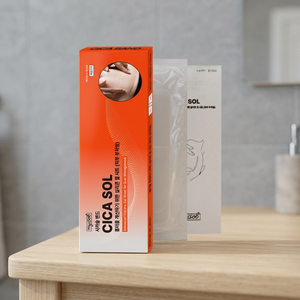Lámina de Gel de Silicona Elástica Invisible CICA SOL para el Cuidado de Cicatrices Corporales, Impermeable, con Rodillo, Portátil, Coreana, Muestra Gratis - Product Image 3