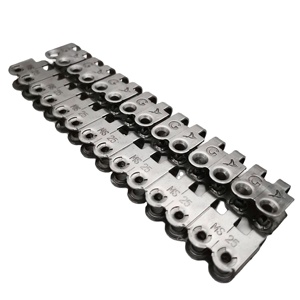 Système de fixation de bande transporteuse <span class=keywords><strong>à</strong></span> charnières MS25 de qualité supérieure, connecteur de bande tendance pour tracteurs agricoles et machines - Product Image 1