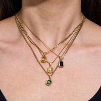 Collier pendentif caméra espion écologique en cuivre plaqué or poli miroir unisexe pour anniversaire, prêt à l'emploi pour les startups