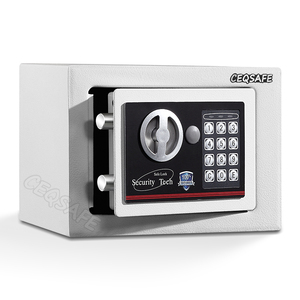 CEQSAFE Hotel Car Garage Deposit <b>Box</b> Digital Keypad Mini Safes Home Electronic Digital <b>Lock</b> CEQ Safe with Emergency Override Key - Product Image 6
