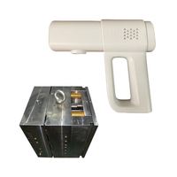 Molde de Inyección de Plástico para Pistola de Temperatura Multifunción, Servicio Personalizado, Materiales ABS/PS/PC, Tolerancia de 0.01mm