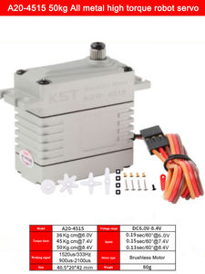 Servo KST A08 V6.0 DLG para Planeadores HV con Engranajes de Acero Endurecido Sin Núcleo, en Oferta - Product Image 6