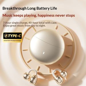 Nouveaux écouteurs Bluetooth à conduction osseuse à clipser pour le sport, confortables et avec une autonomie ultra longue - Product Image 4