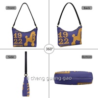 Sac à bandoulière personnalisable SGR Sigma Gamma Rho Sisters Sorority pour femme, sac de voyage extérieur tendance en PU, sac sous le bras, best-seller