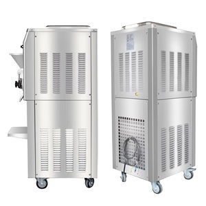Congélateur par lots commercial Machine à crème glacée dure Machine à crème glacée italienne Double congélateur par lots de gelato - Product Image 3