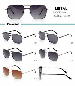 Gafas de Sol Clásicas Vintage de Metal con Protección UV400 para Hombre y Mujer, Lentes Polarizadas con Espejo - Product Image 3