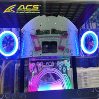 Machine de jeu d'arcade de tennis de table en métal ACS avec écran interactif sportif japonais pour les lieux de divertissement commerciaux en intérieur