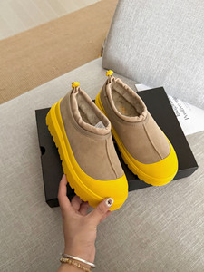 Botas de Nieve para Mujer, Diseño Retro 2026, con Plataforma, de una Pieza, de Algodón, con Interior de Piel de Oveja y Tacón Elevado - Product Image 2
