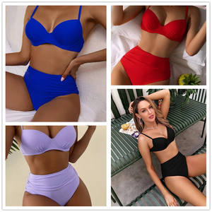 Maillots <span class=keywords><strong>de</strong></span> <span class=keywords><strong>bain</strong></span> grande taille <span class=keywords><strong>push</strong></span>-<span class=keywords><strong>up</strong></span> à imprimé léopard pour femmes - Product Image 6