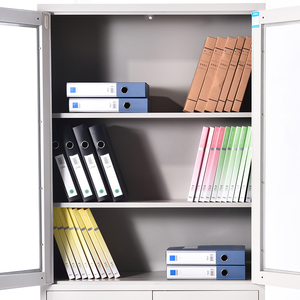 友柏智能工作站白色金属桌面文件柜滑动抽屉多功能办公车间健身房户外学校使用 - Product Image 5