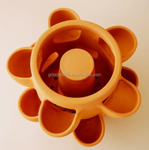 Revêtement de sol de jardin Tours de fraises en <span class=keywords><strong>terre</strong></span> <span class=keywords><strong>cuite</strong></span> fabriquées à la main Jardinières de poche Pots muraux Pots en <span class=keywords><strong>terre</strong></span> <span class=keywords><strong>cuite</strong></span> Jardinière de fraises de poche - Product Image 5