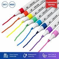 Acrylic Markers in Portable Handheld Box Waterproof Paint Pens for DIY Crafts Rock Glass and Ceramic Art Painting