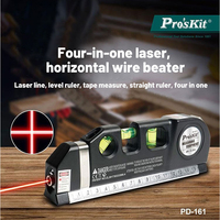 Promotion d'usine Niveau laser Horizon Ruban à mesurer vertical 2.5M Aligneur Règle métrique standard