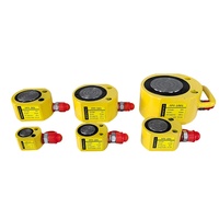 Cric hydraulique en alliage d'acier à séparation supérieure ultra-mince 0,75 kg, capacité >50T, type étendu 30T