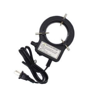 Cheap Price Stereo Video Microscope Illuminators <strong>Lights</strong> <strong>Source</strong> 56 Bulbs Adjustable Led Ring <strong>Light</strong> for Microscope with Adapter - Product Image 5
