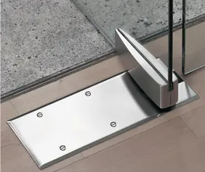 Robuste Charnière de Plancher Hydraulique À Fermeture Automatique En Acier Inoxydable Verre Ressort de Plancher De Porte