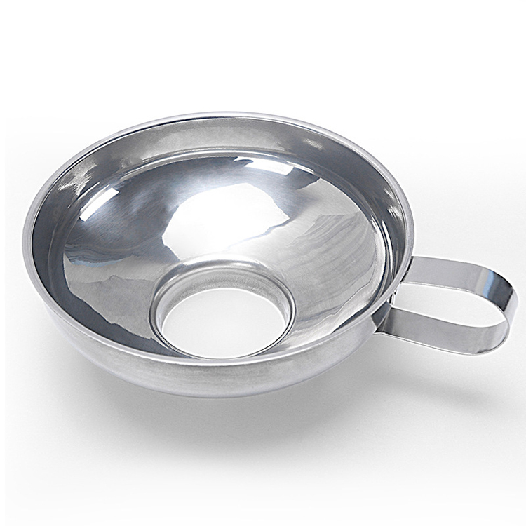 Imbuto per barattolo cucina in acciaio inox imbuto bocca larga imbuto