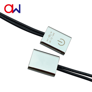 DC12V 24V สวิตช์เซ็นเซอร์หรี่ไฟแบบสัมผัส ตัวควบคุมการหรี่ไฟแบบสัมผัสเปิด-ปิด สำหรับตู้เสื้อผ้า ไฟแถบ LED - Product Image 1