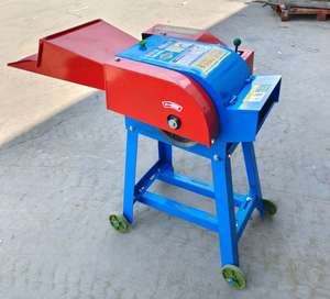 Máquina cortadora de heno, cortadora electrónica de césped, trituradora de heno para alimentación animal, triturador de paja - Product Image 1