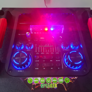 Bán Buôn Loa Đôi 12Inch Sừng Loa Lớn TWS Stereo Loa Với Màn Hình MT-1220 - Product Image 5