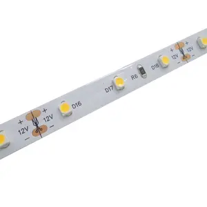 SMD3528 lights 4.8W 60LEDs per meter warm white 3000K Ra80 LED Strip Light