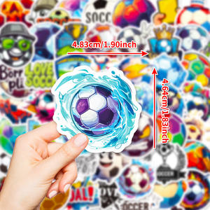 50PCS Football Star Sport Erling Haaland Autocollant - Product Image 4