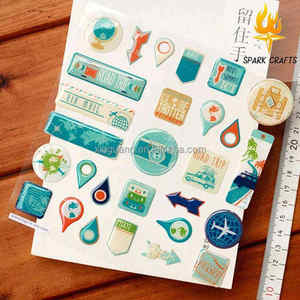 สติกเกอร์อีพ็อกซี่รูปวงรีสำหรับตกแต่งสติกเกอร์สำหรับเด็กสนุก - Product Image 4