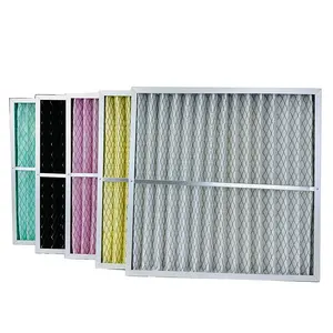 AC Filter Custom Industry Universal Cleanroom HVAC Filters Mesh Foam Activated Carbon AC Filter