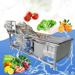 Pellettatrice industriale di lavaggio della verdura ultrasonica della rondella della verdura e della frutta