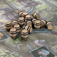 Accessoires de jeu de société, jetons 3D pour la Révolution industrielle, ensemble de 63 pièces, composants de qualité supérieure, améliore le gameplay