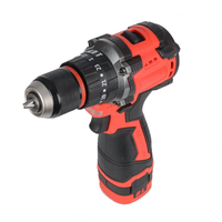 Taladro de impacto inalámbrico sin escobillas de 13 mm de alto torque, con 3 funciones y batería de litio, ¡el más vendido!