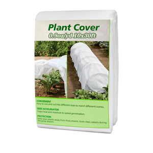 Couvre-<span class=keywords><strong>plantes</strong></span> Protection contre le gel Couvre-rangée flottant 0,9 oz/yd² Tissu de jardin Couvre-<span class=keywords><strong>plantes</strong></span> <span class=keywords><strong>pour</strong></span> la protection contre le gel <span class=keywords><strong>d</strong></span>'hiver/le soleil et les parasites - Product Image 1