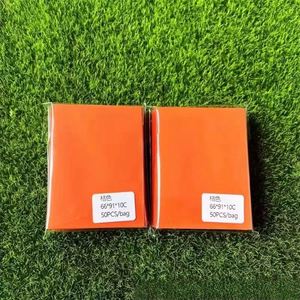 Protège-cartes en plastique colorés de 6 pouces, finition mate, pour cartes à collectionner, pack assorti - Product Image 5