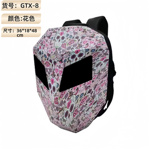 Sac à dos LED Cosplay en tissu Oxford ABS pour enfants de 8 à 13 ans, costume de jeu d'anime - Product Image 4