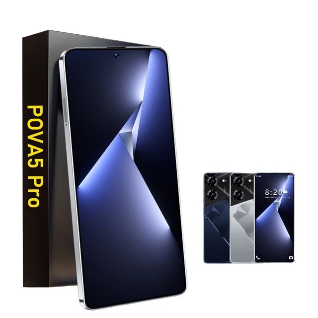 Pova 5pro New Brand Wonderful Mobail 5g Smartphone 16gb+1040gb 7.3 Inch Cell 5G Smart Phone 1TB