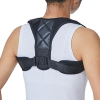 Correcteur postura retour lisseur sangle soutien affiche correcteur brace épaule posture correcteur ceinture pour hommes et femmes