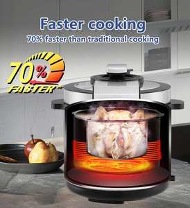 Olla a presión eléctrica industrial de gran tamaño italiano alemán ruso Turquía Ce 12 <span class=keywords><strong>litros</strong></span> 8L 5L <span class=keywords><strong>15</strong></span> <span class=keywords><strong>litros</strong></span> - Product Image 3